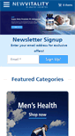 Mobile Screenshot of newvitality.com